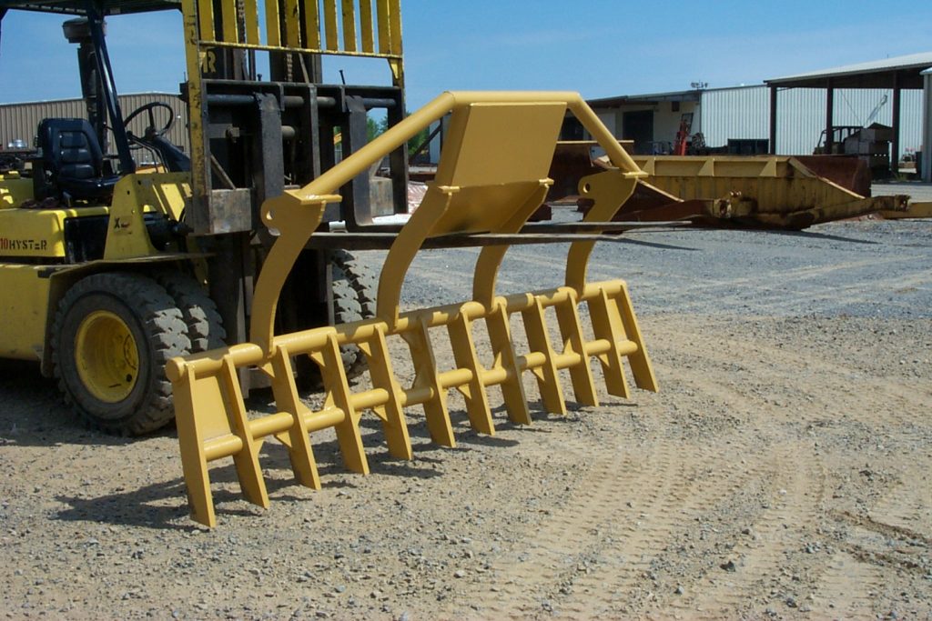 Top mounted rake 3